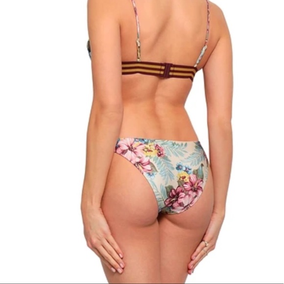 Zimmerman Floral Print Bikini Bottom SZ 0/2-4 - Picture 6 of 6